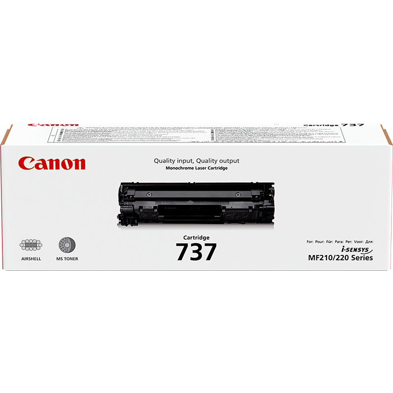 Canon 737 Toner Schwarz