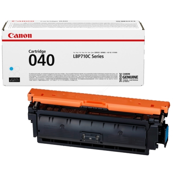 Original Canon 0458C001 / 040 Toner Cyan