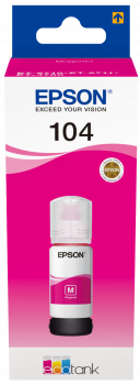 104 EcoTank Magenta Tintenflasche